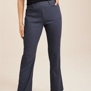 Women's Navy Patterned Pants